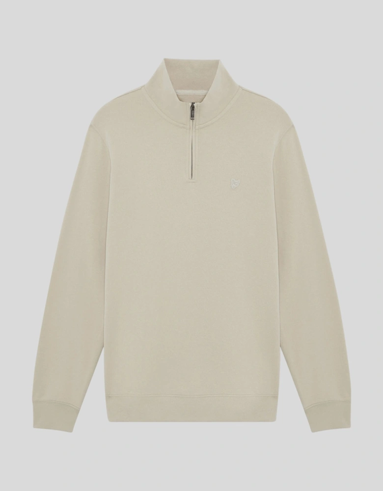 Superfine Cotton 1/4 Zip Sweatshirt