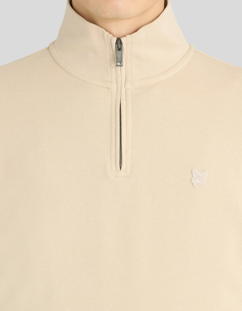 Superfine Cotton 1/4 Zip Sweatshirt