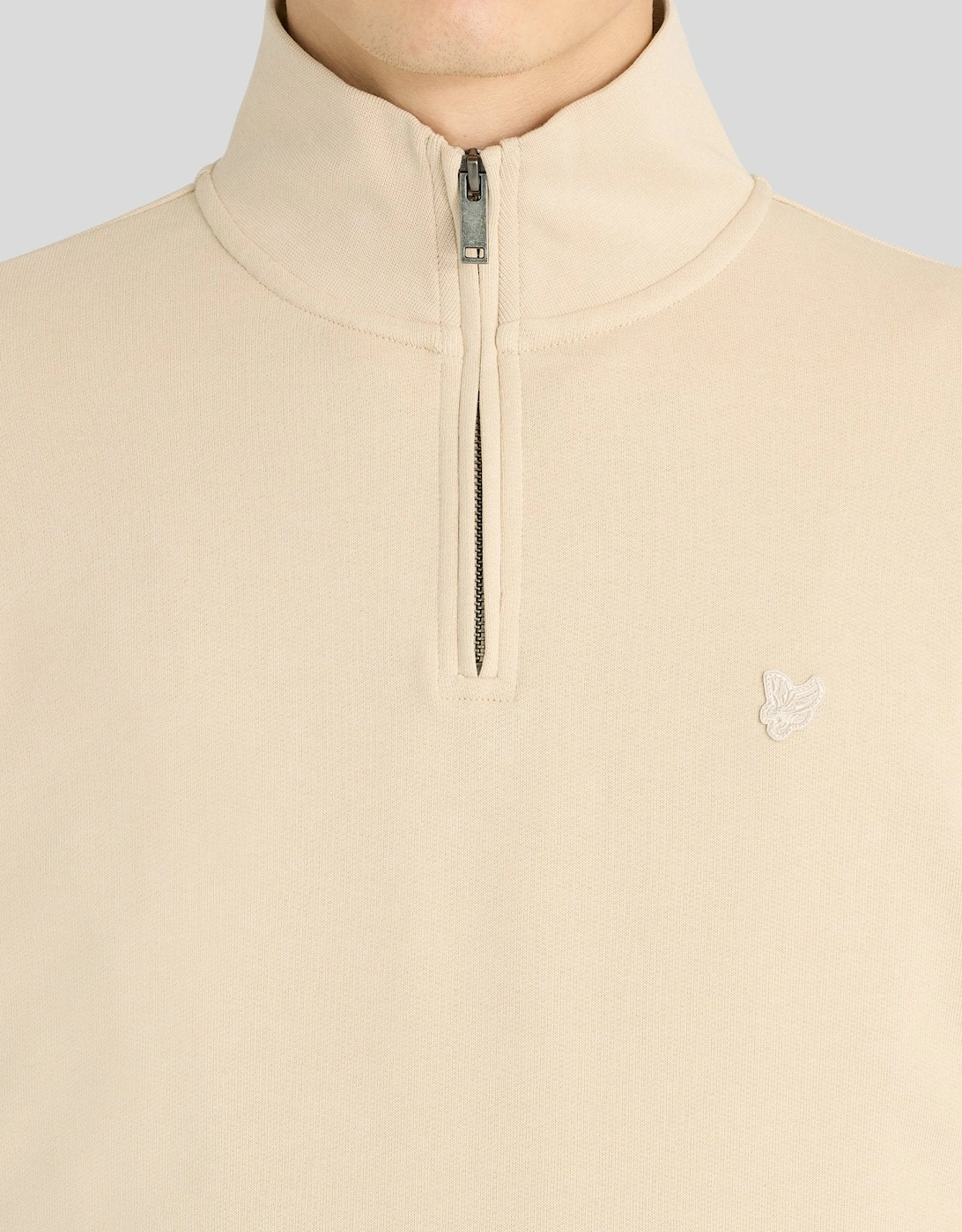 Superfine Cotton 1/4 Zip Sweatshirt