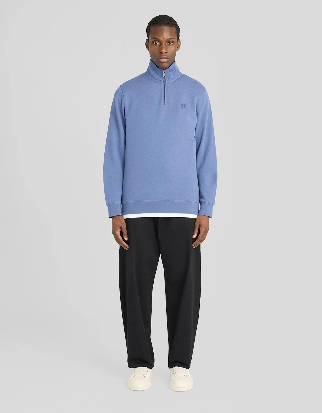 Superfine Cotton 1/4 Zip Sweatshirt