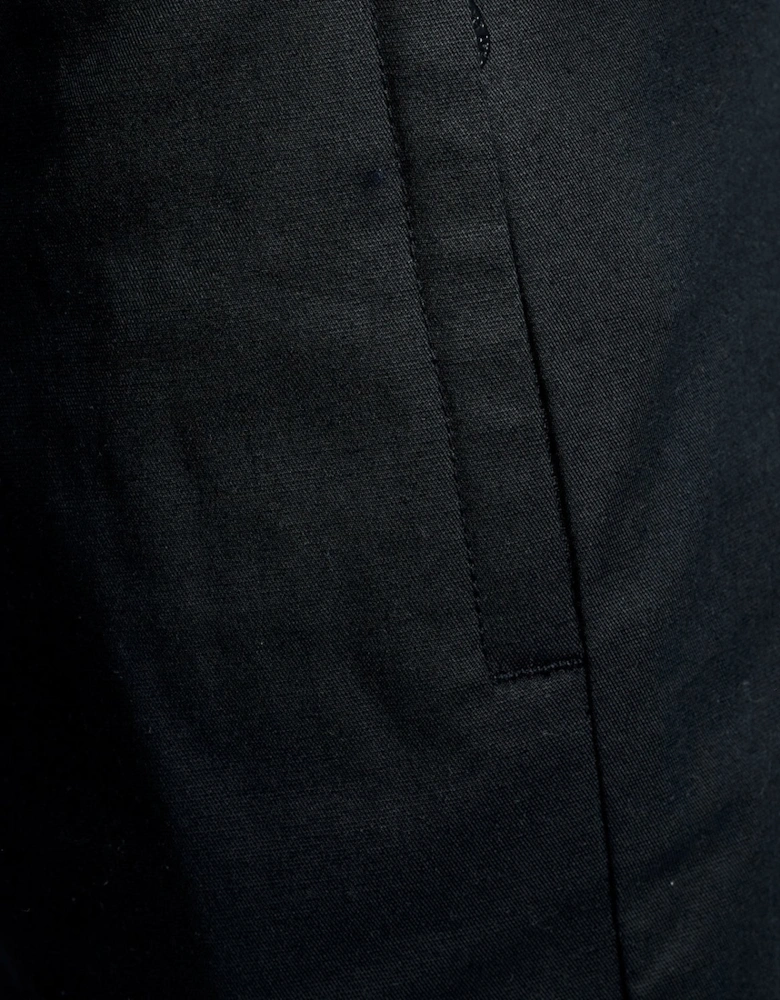 Straight Leg Cotton Trousers