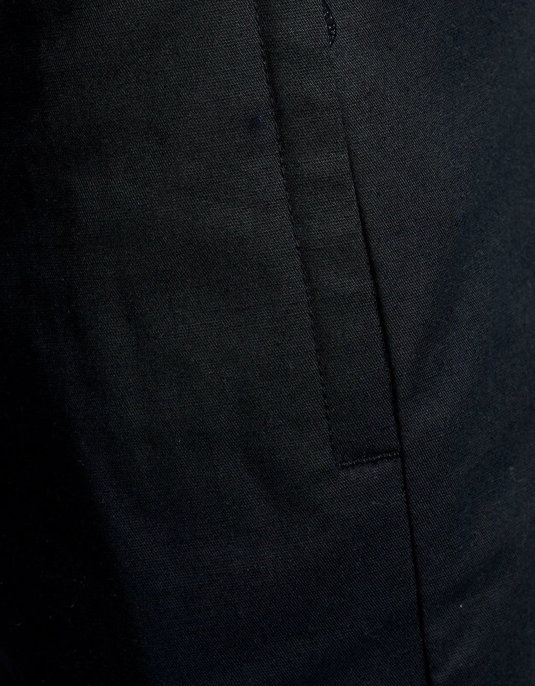 Straight Leg Cotton Trousers