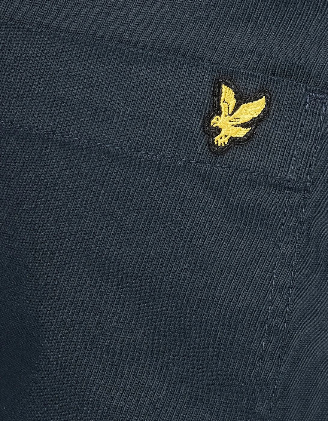 Straight Leg Cotton Trousers