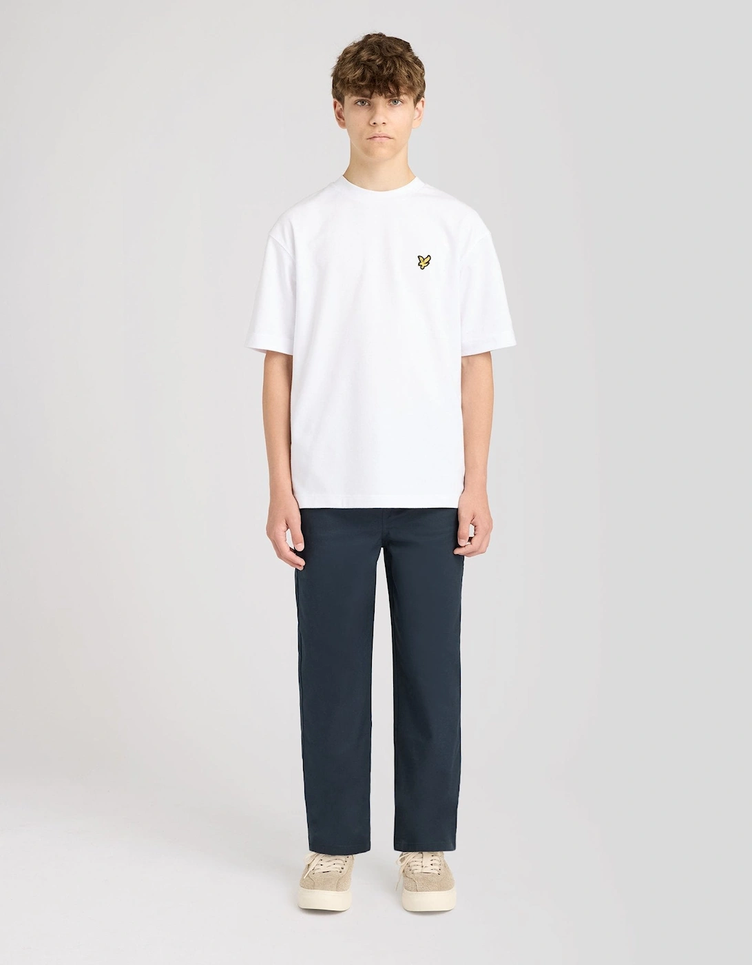 Straight Leg Cotton Trousers, 7 of 6