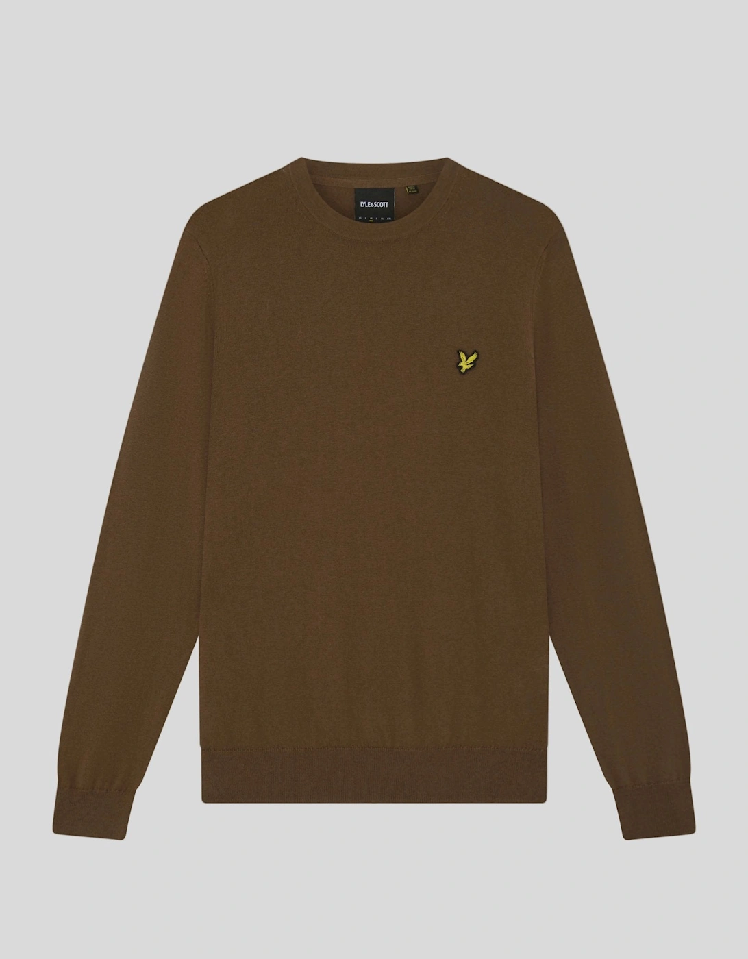 Cotton Merino Crew Neck Jumper, 2 of 1