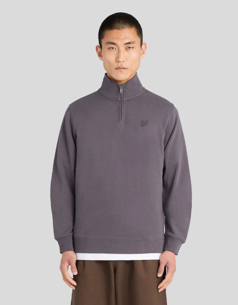 Superfine Cotton 1/4 Zip Sweatshirt