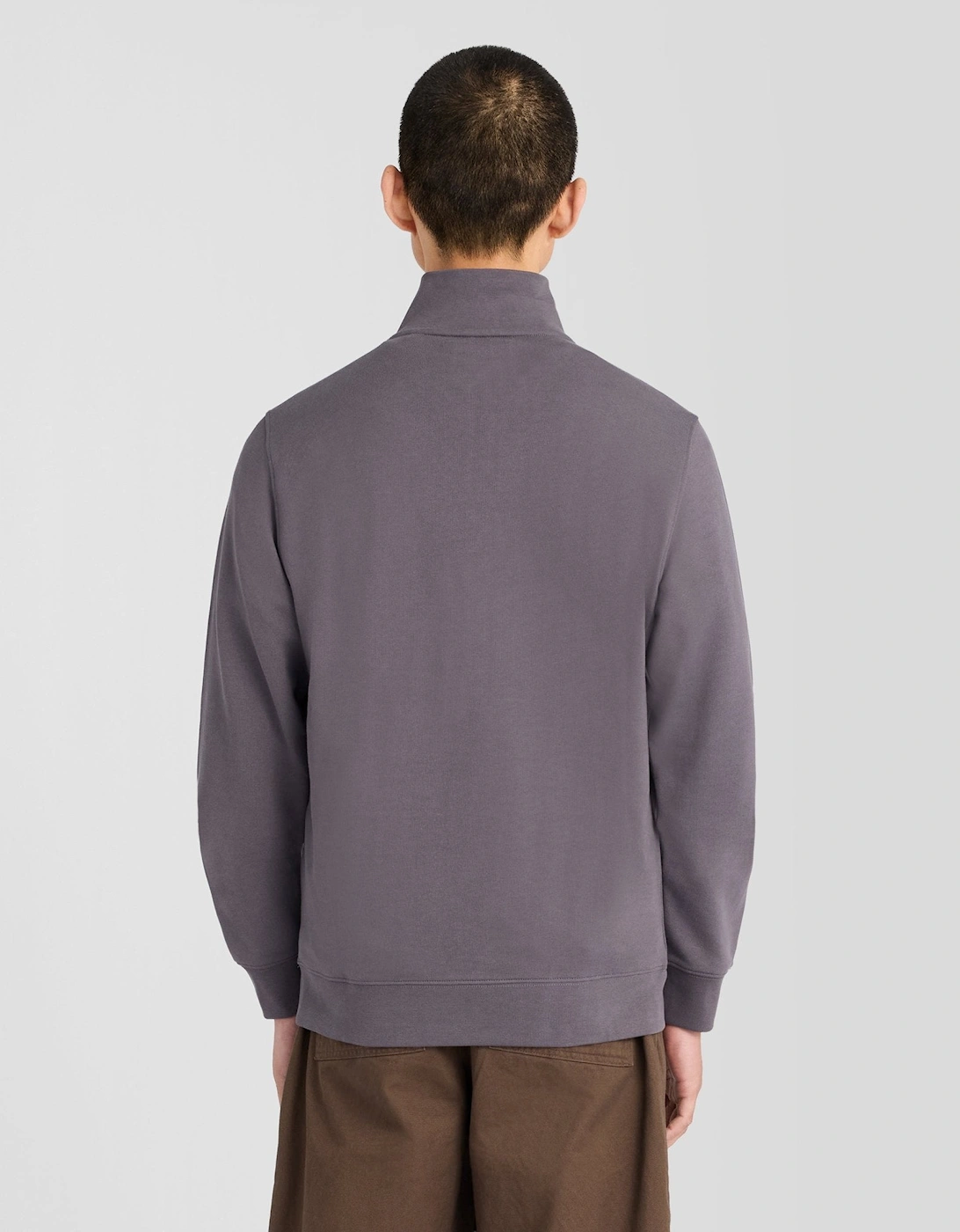 Superfine Cotton 1/4 Zip Sweatshirt