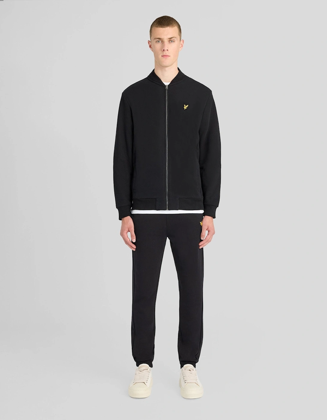 Sueded Jersey Bomber Jacket
