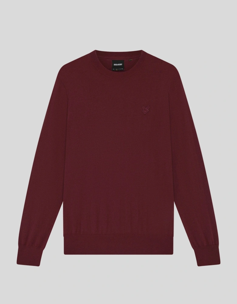 Merino Wool Crew Neck Jumper