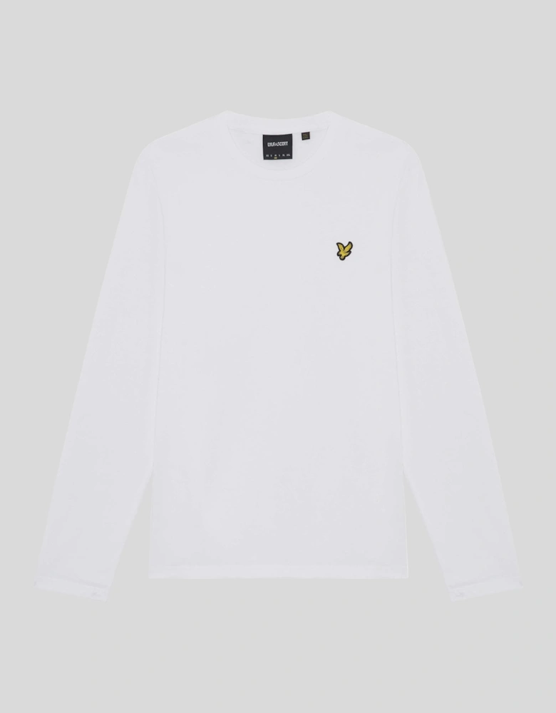 Boxy Long Sleeve Cotton T-Shirt