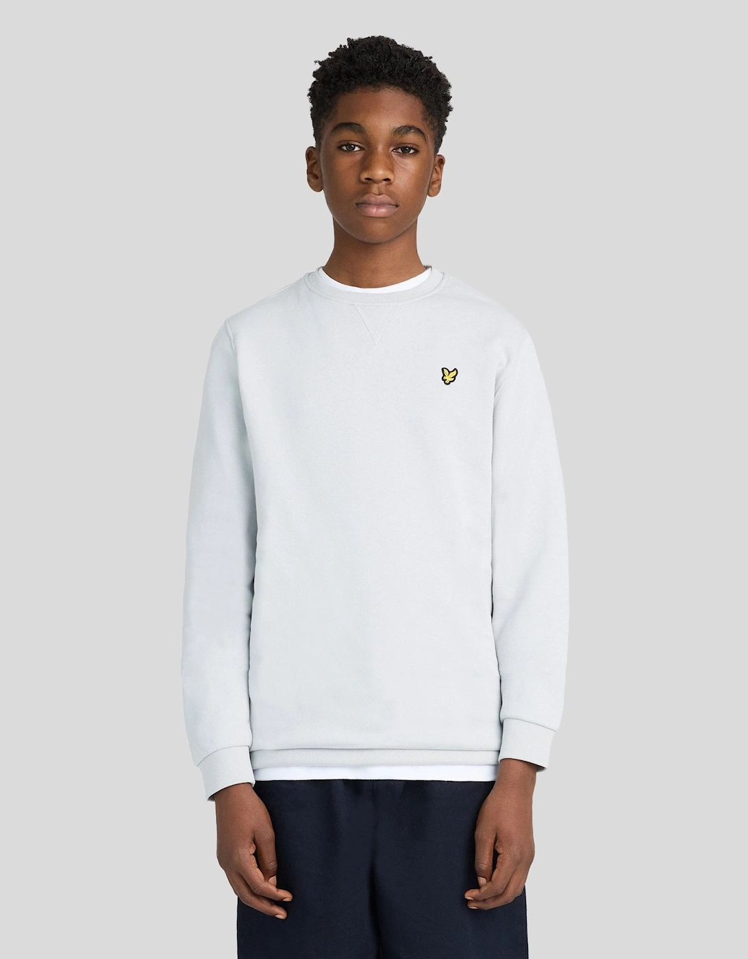 Cotton Crew Neck Sweatshirt