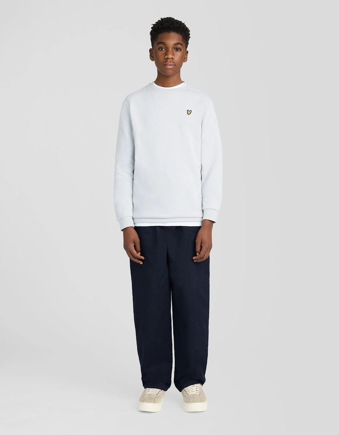 Cotton Crew Neck Sweatshirt