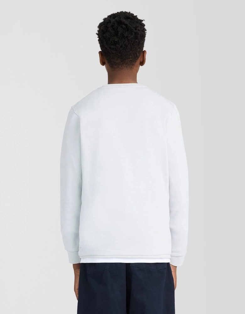 Cotton Crew Neck Sweatshirt