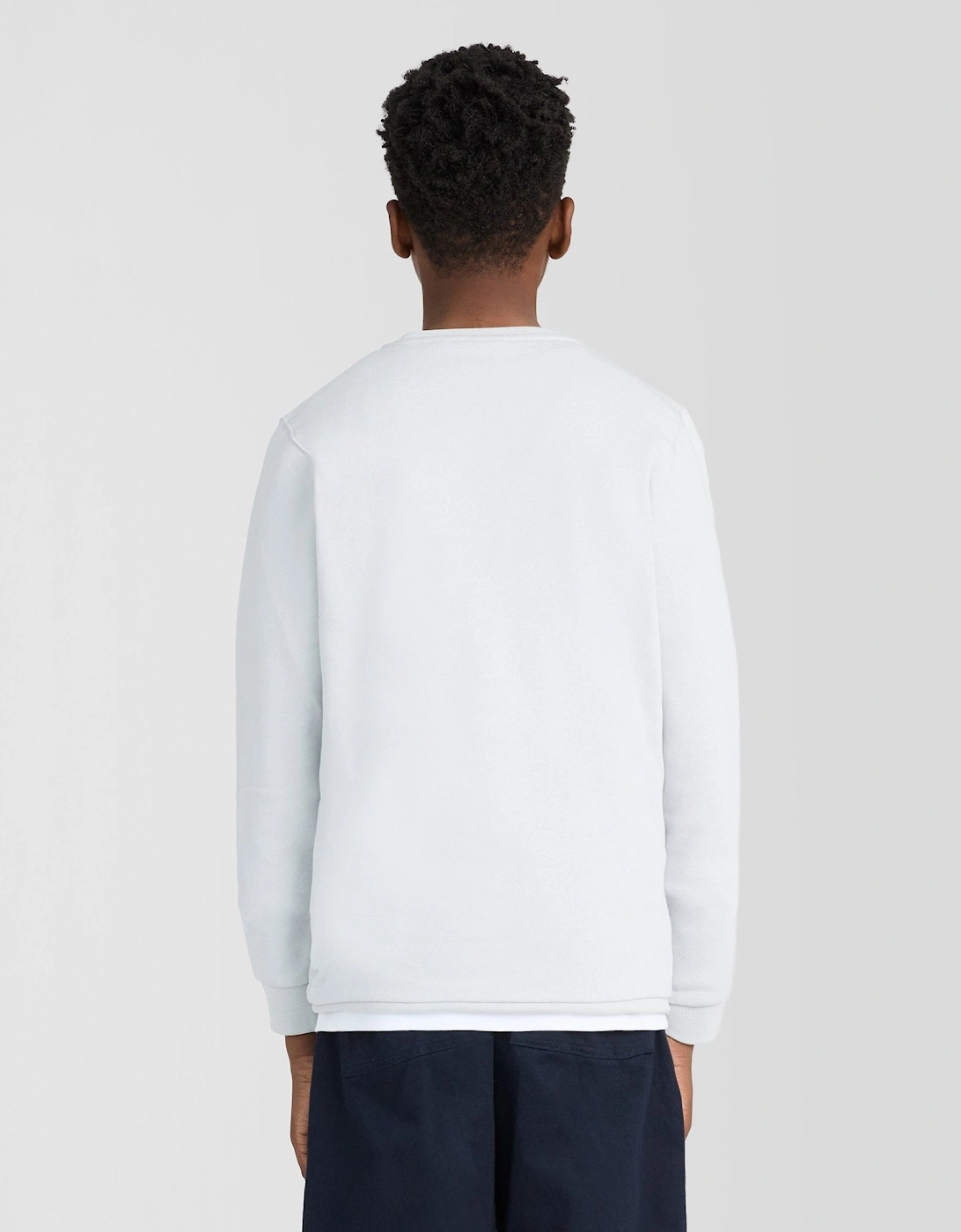 Cotton Crew Neck Sweatshirt