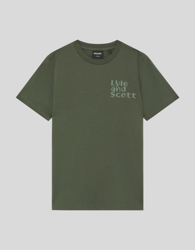 Dot Back Graphic T-Shirt