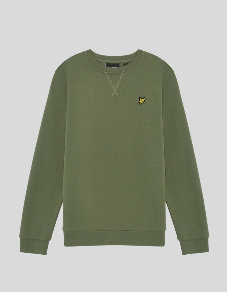 Cotton Crew Neck Sweatshirt