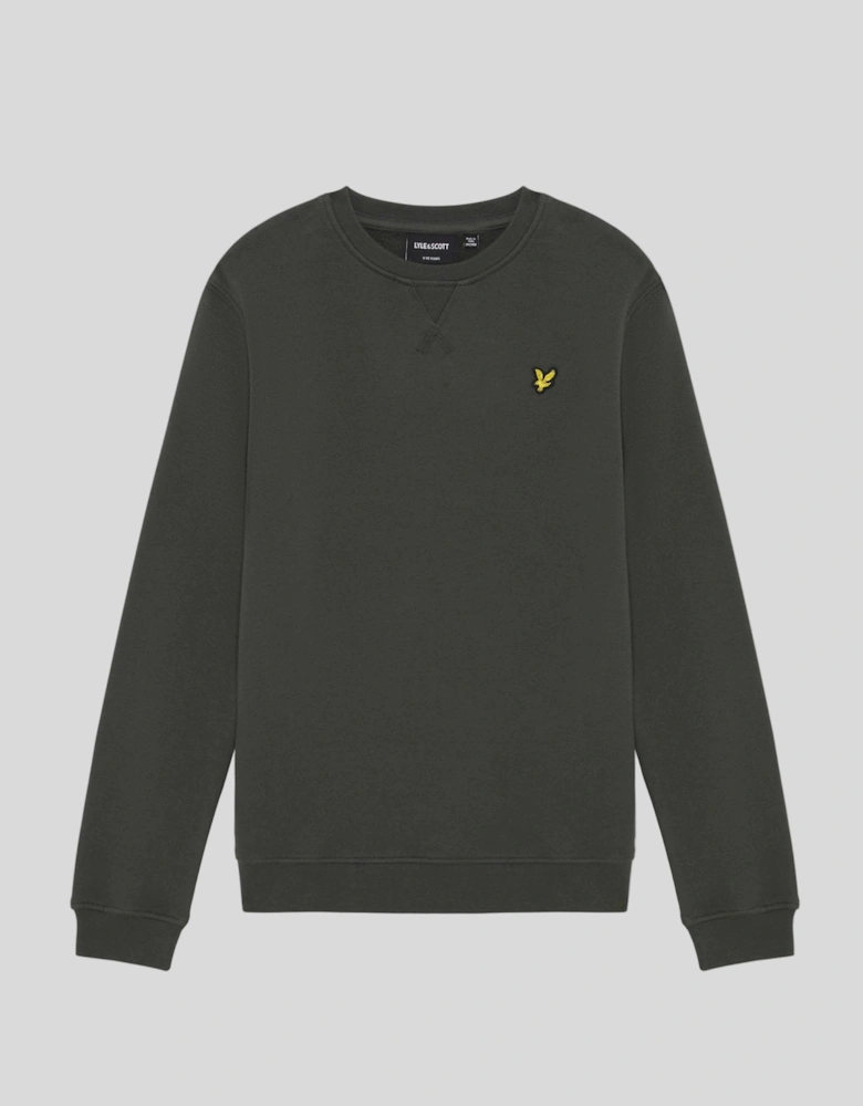 Cotton Crew Neck Sweatshirt