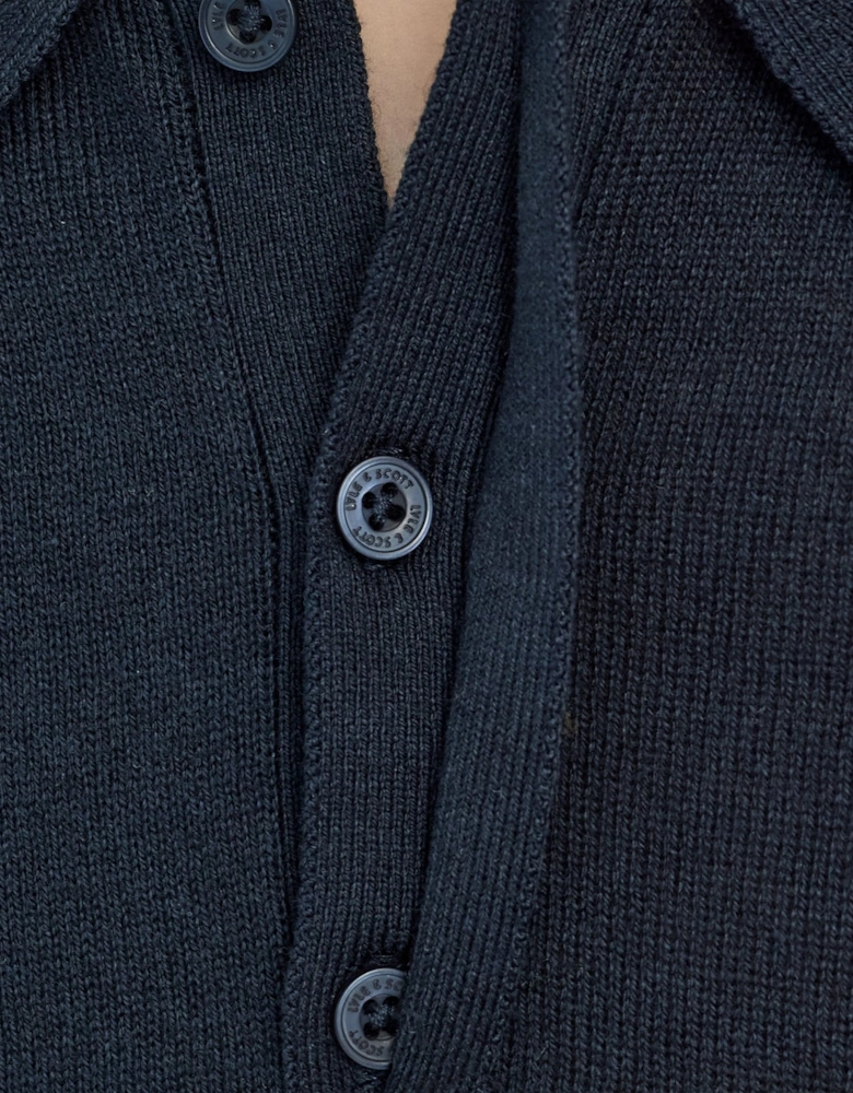 Long Sleeve Cotton Polo Shirt