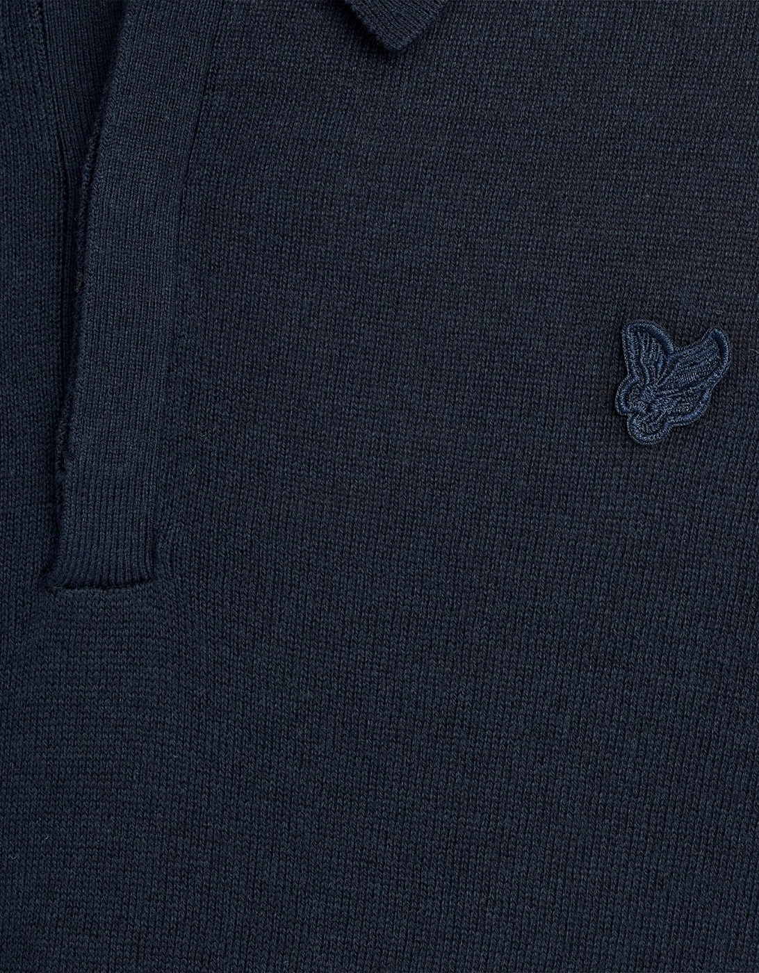 Long Sleeve Cotton Polo Shirt