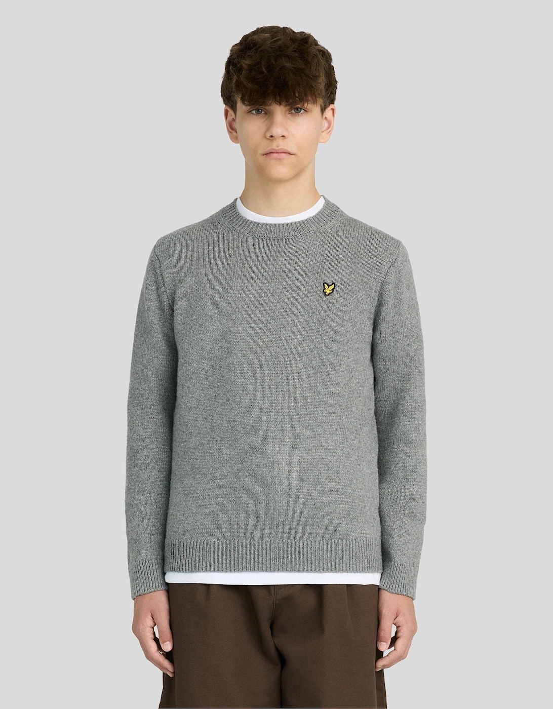 Textured Crew Neck Jumper, 7 of 6