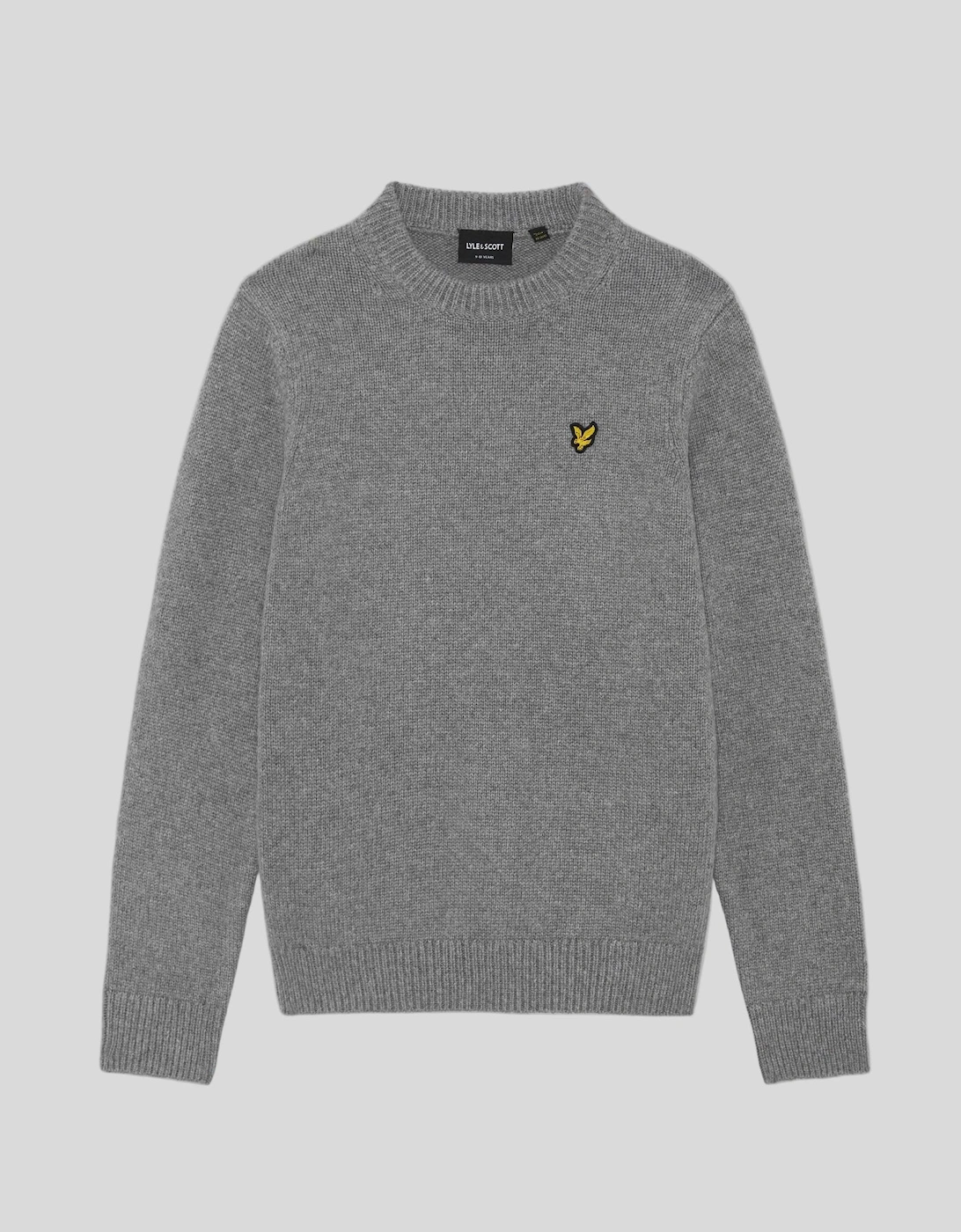 Textured Crew Neck Jumper