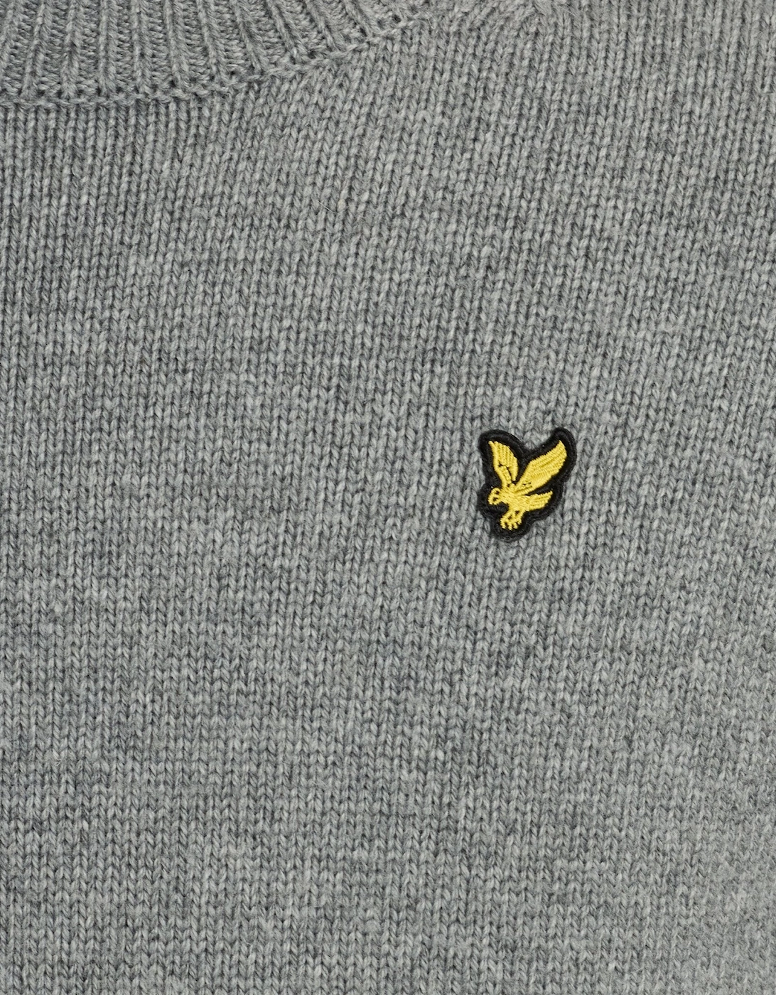 Textured Crew Neck Jumper