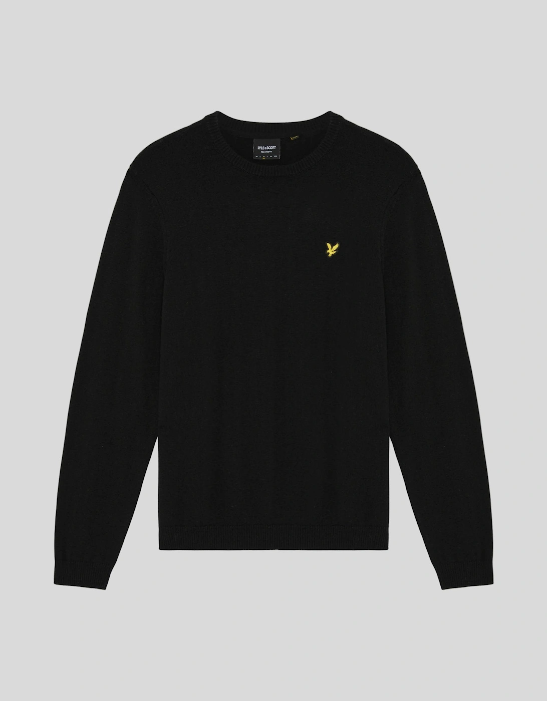 Cotton Merino Crew Neck Jumper
