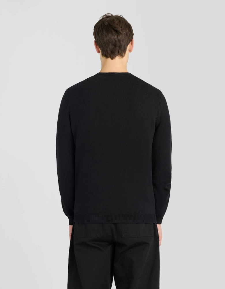 Cotton Merino Crew Neck Jumper