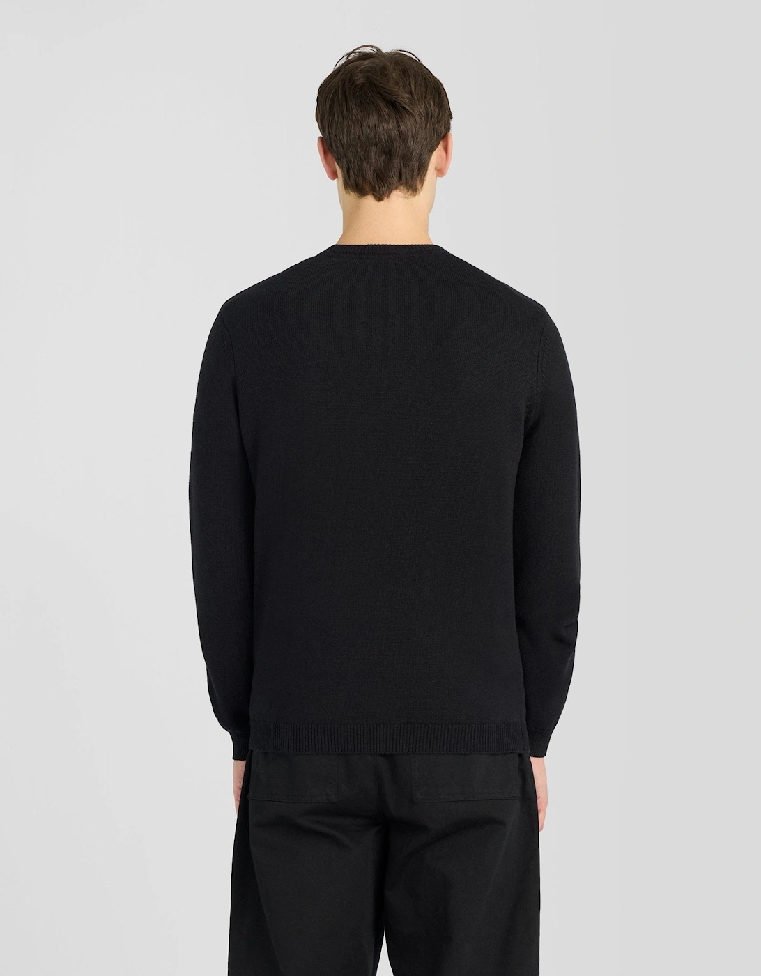 Cotton Merino Crew Neck Jumper
