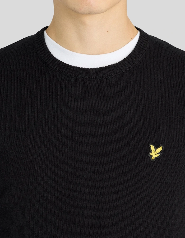 Cotton Merino Crew Neck Jumper