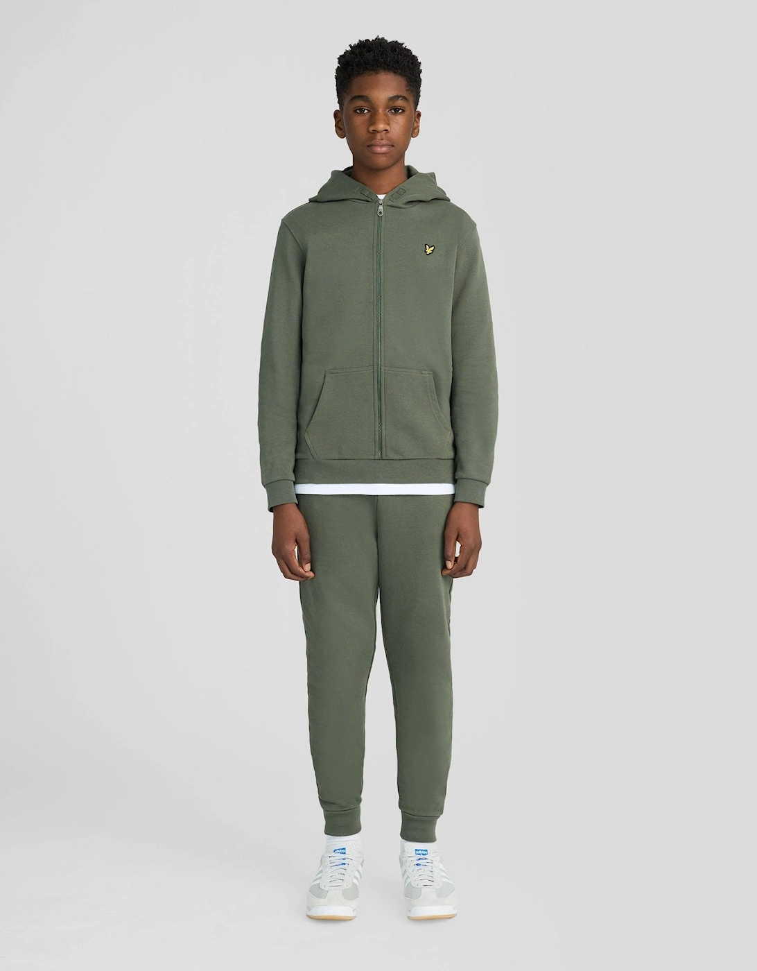 Loopback Cotton Full Zip Hoodie