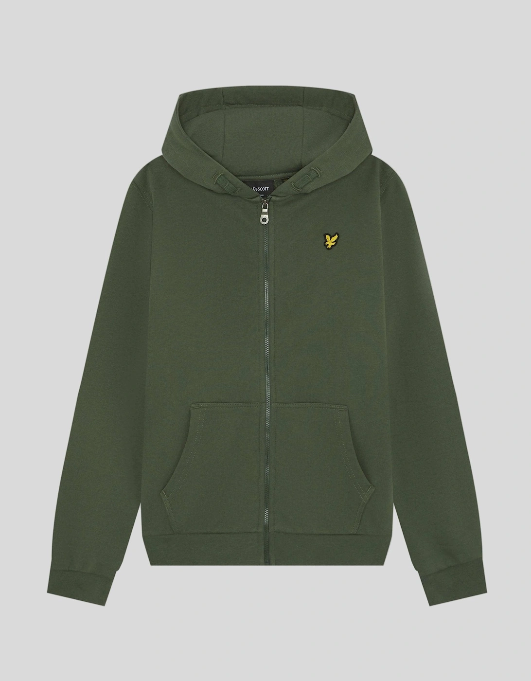 Loopback Cotton Full Zip Hoodie