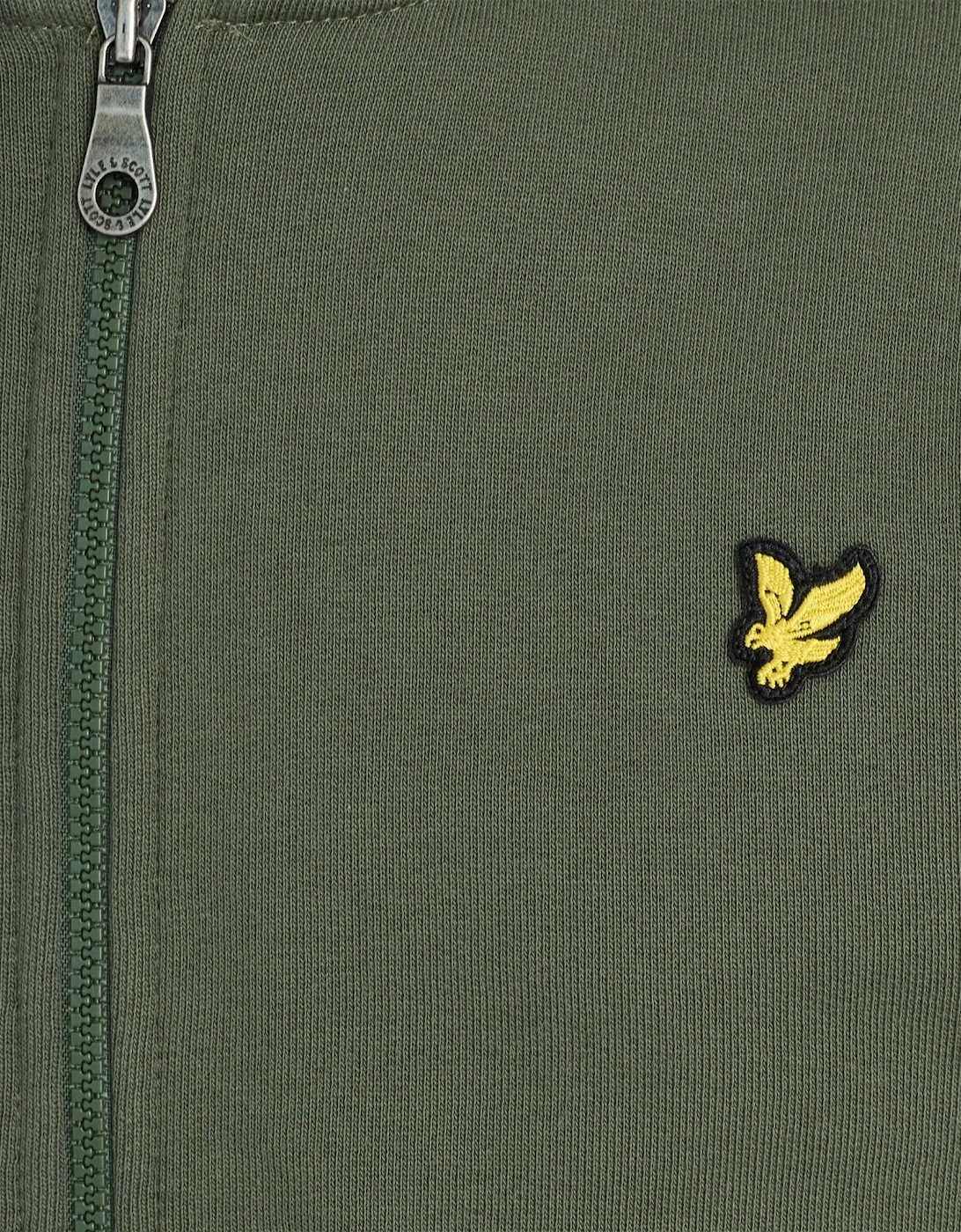 Loopback Cotton Full Zip Hoodie