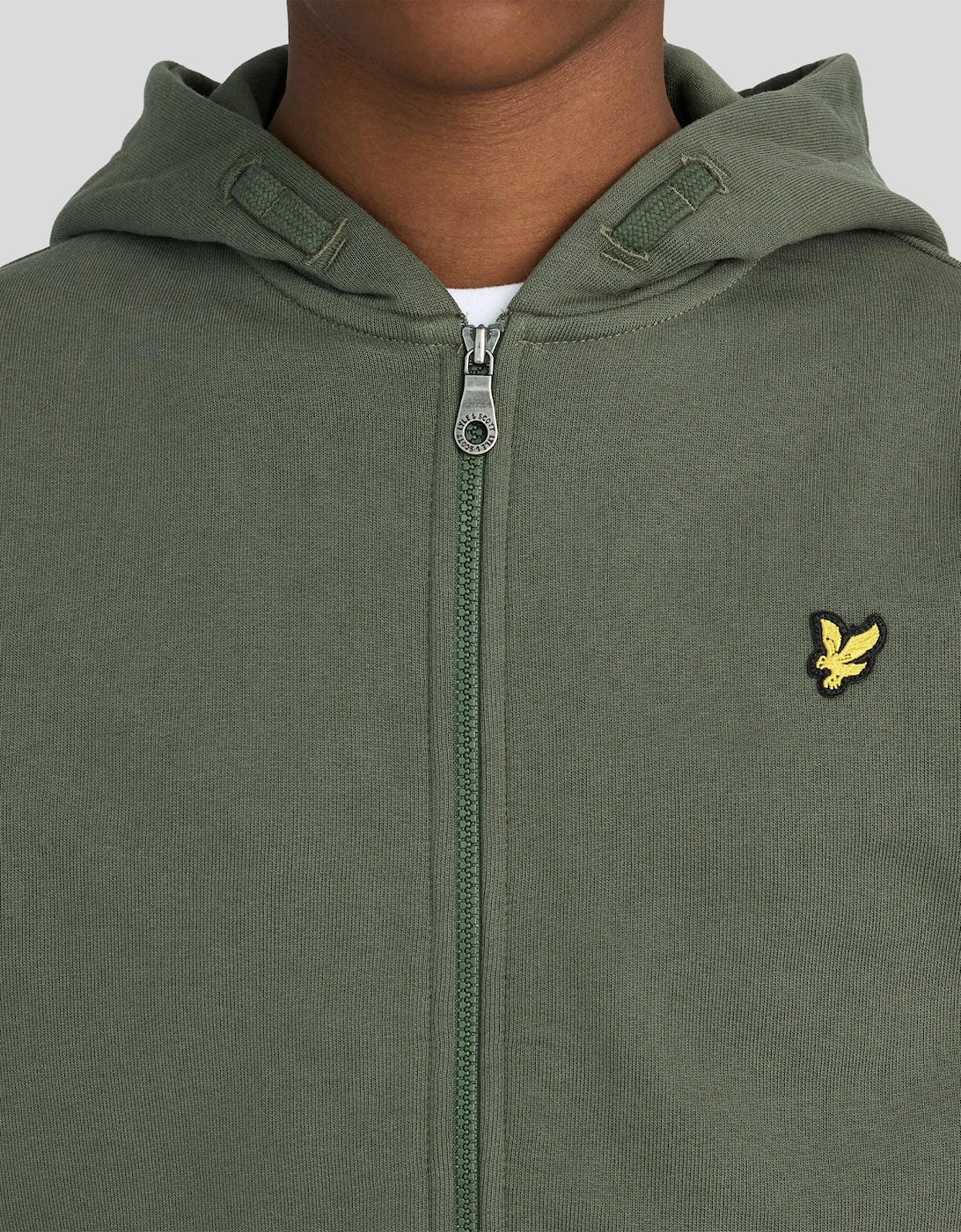 Loopback Cotton Full Zip Hoodie