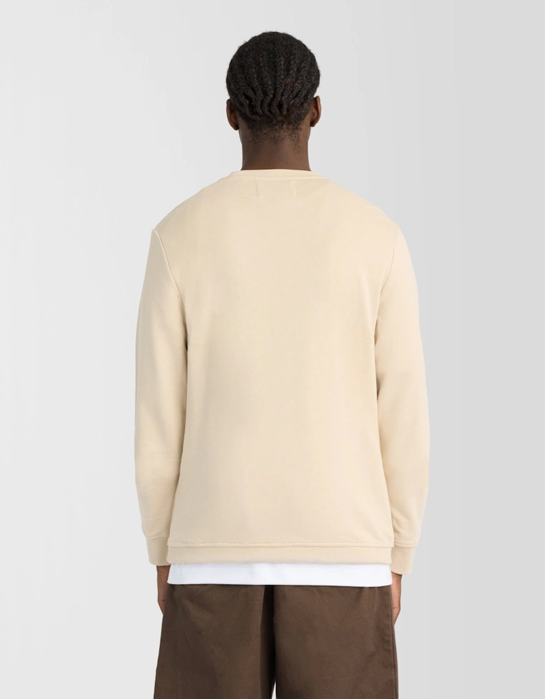 Superfine Cotton Crew Neck Sweatshirt