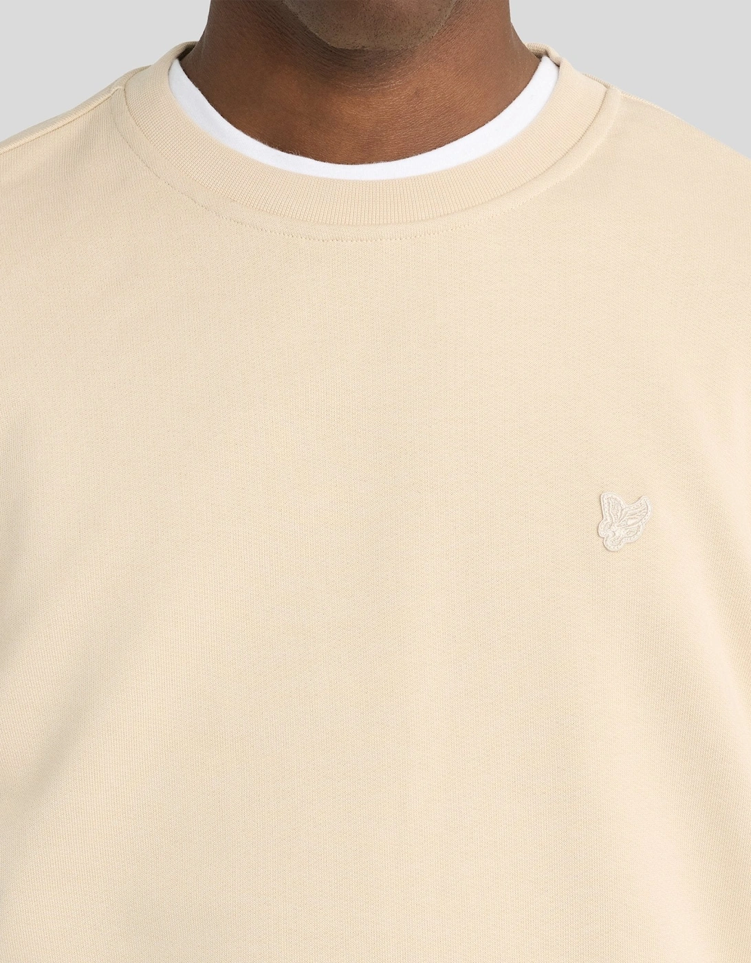 Superfine Cotton Crew Neck Sweatshirt