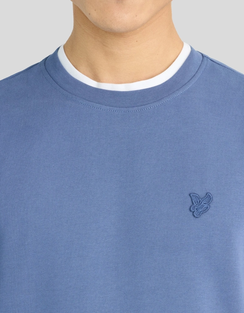 Superfine Cotton Crew Neck Sweatshirt
