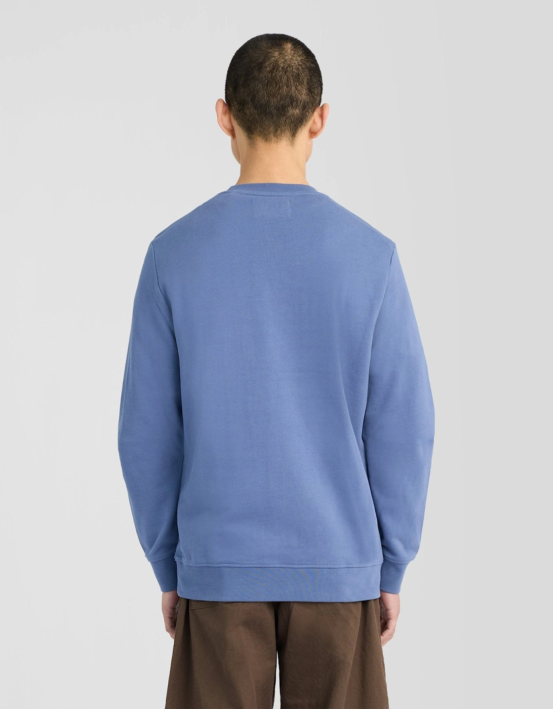 Superfine Cotton Crew Neck Sweatshirt
