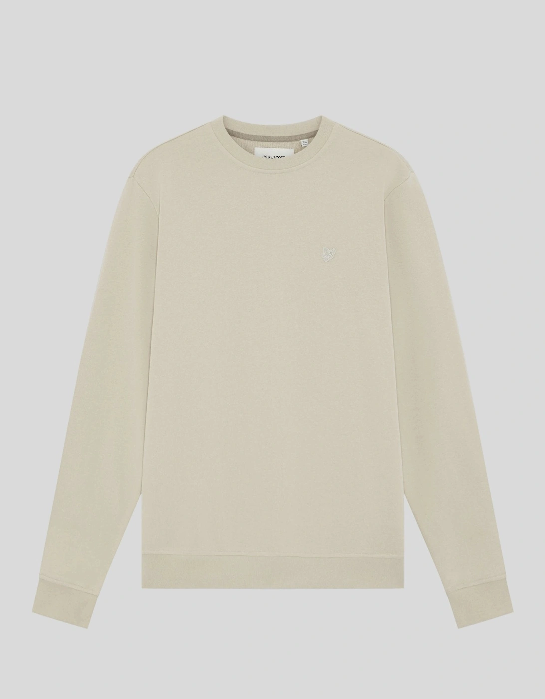 Superfine Cotton Crew Neck Sweatshirt