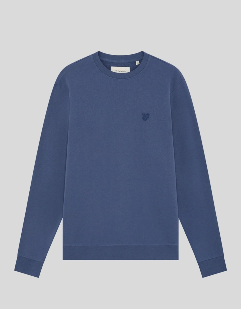 Superfine Cotton Crew Neck Sweatshirt