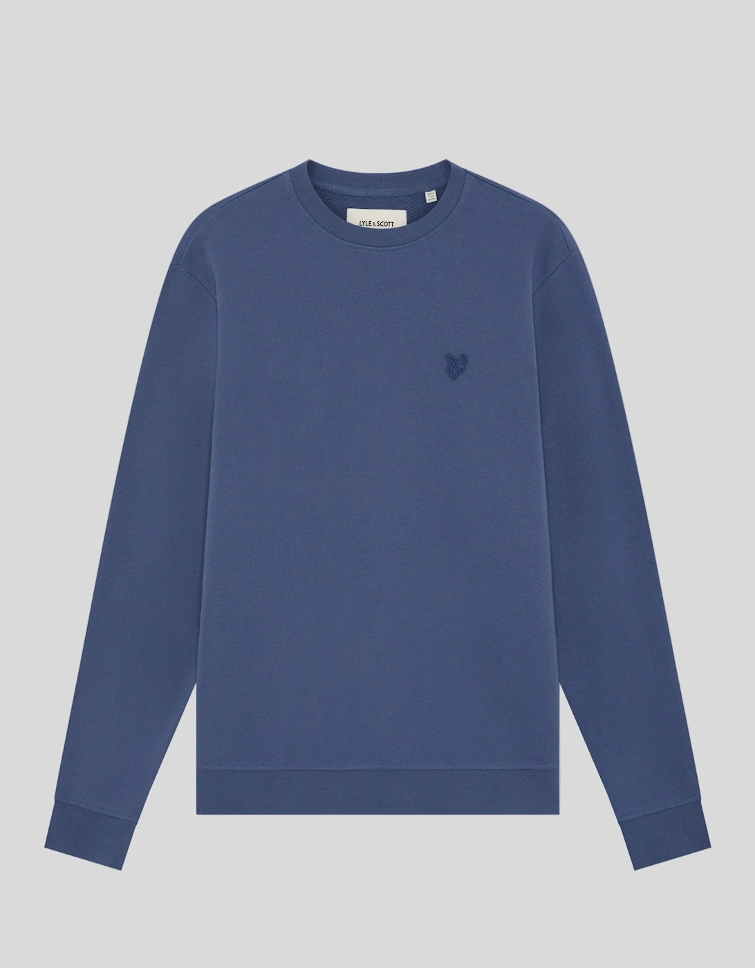 Superfine Cotton Crew Neck Sweatshirt