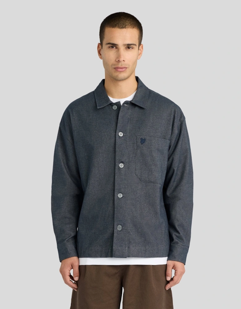 Brushed Cotton Overshirt