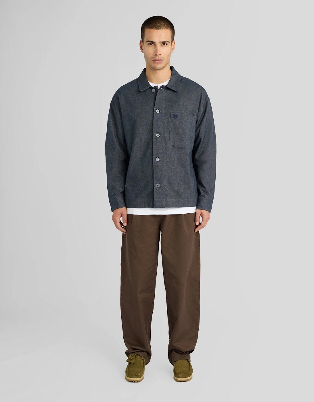 Brushed Cotton Overshirt