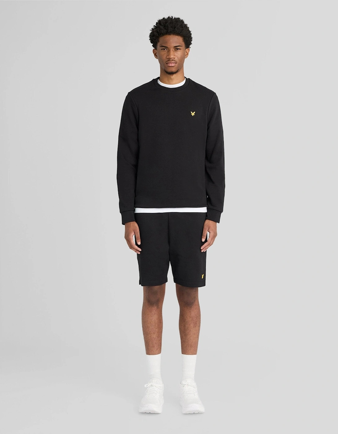 Sports Loopback Cotton Crew Neck