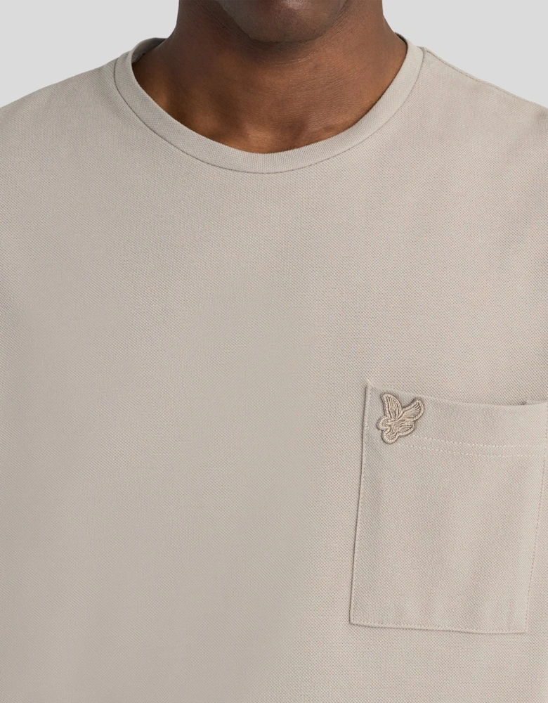 Pique Interlock Cotton T-Shirt