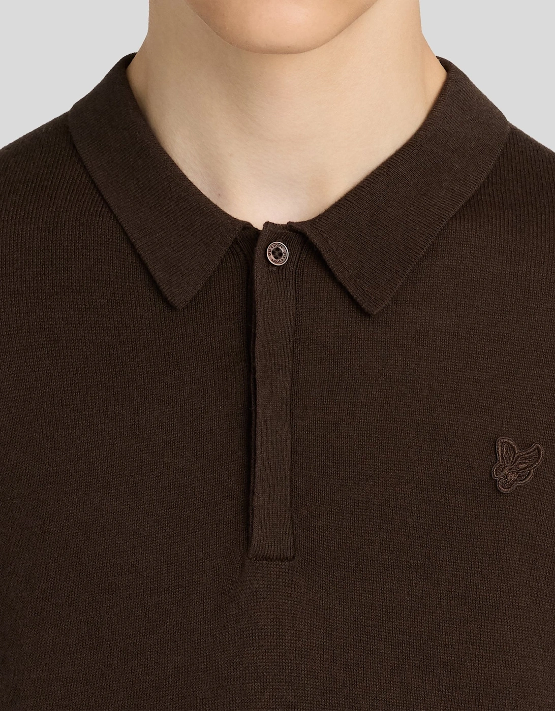 Long Sleeve Cotton Polo Shirt