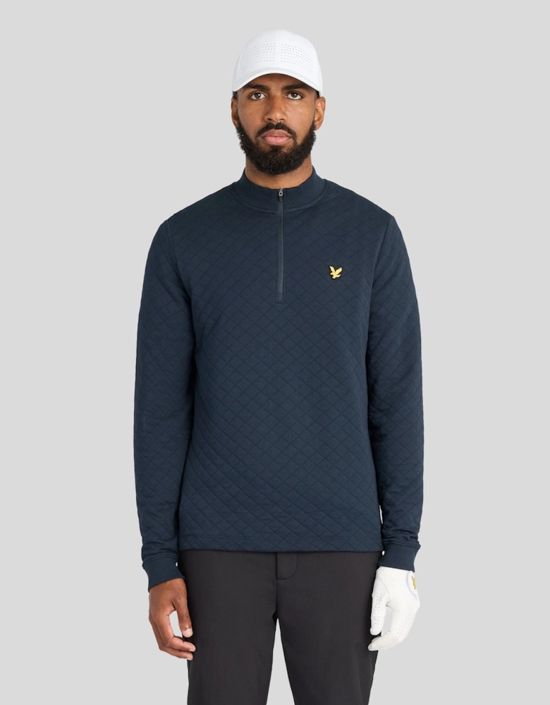 Quilted 1/4 Zip Midlayer