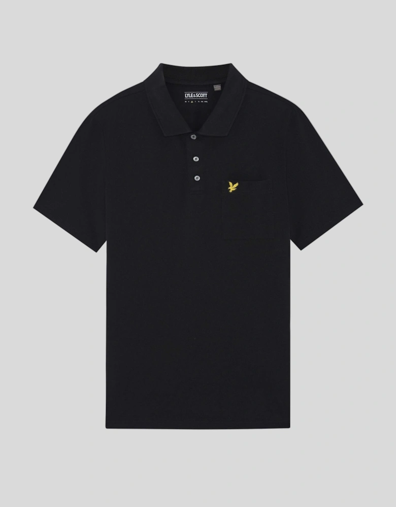 Pique Interlock Cotton Polo Shirt