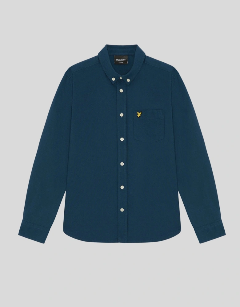 Cotton Button Down Oxford Shirt