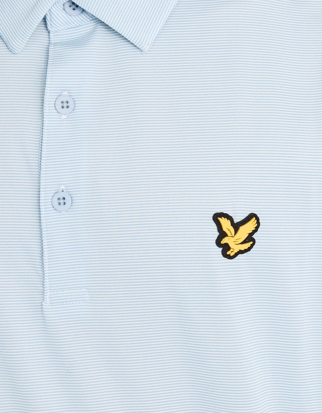 Microstripe Technical Polo Shirt